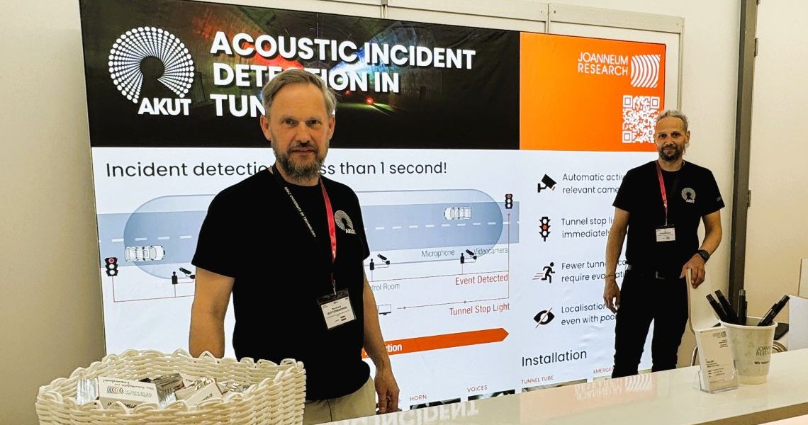 AKUT® means Acoustic Incident Detection in Tunnels for safety in tunnels