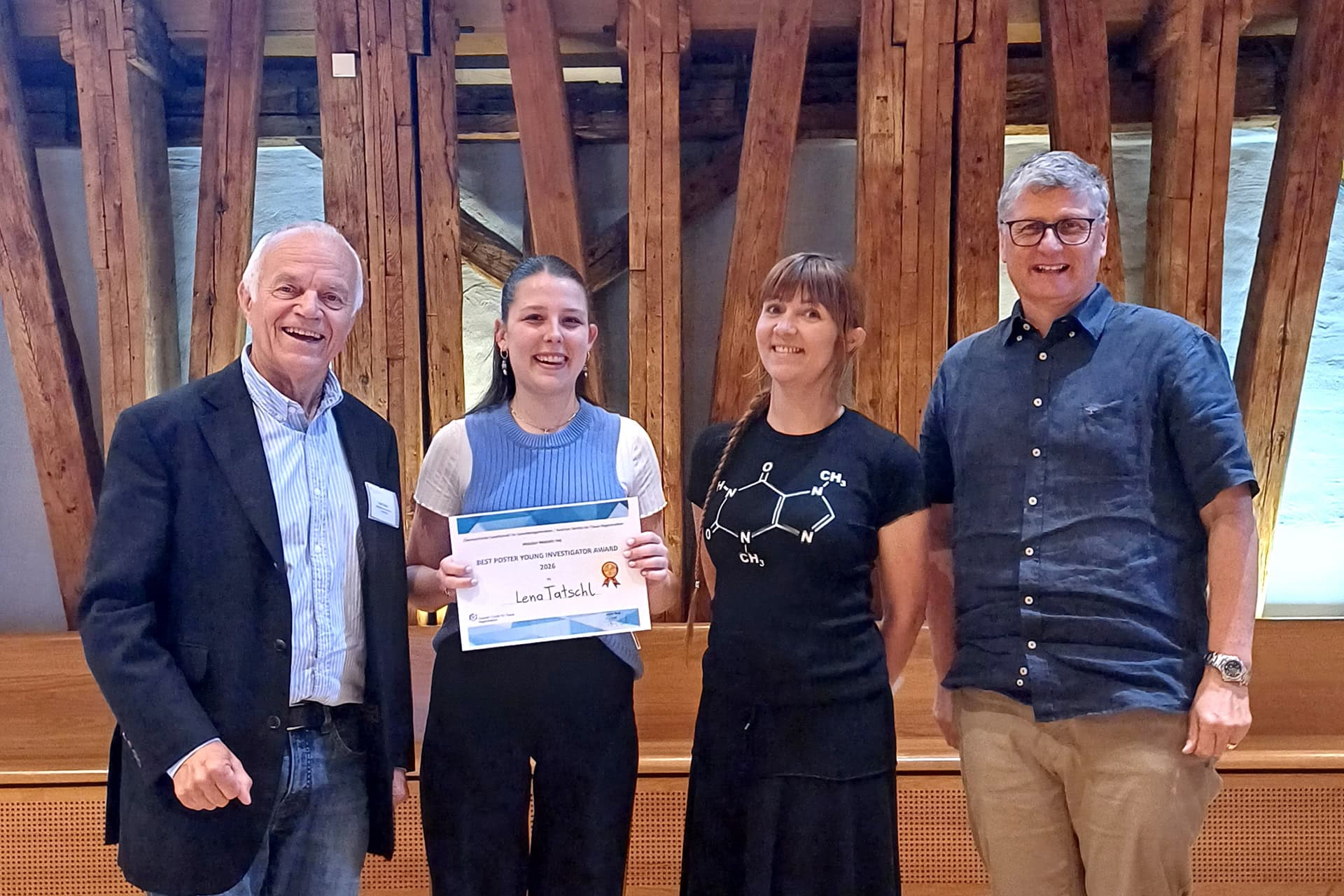 Young Investigator Award – Best Poster für Lena Tatschl