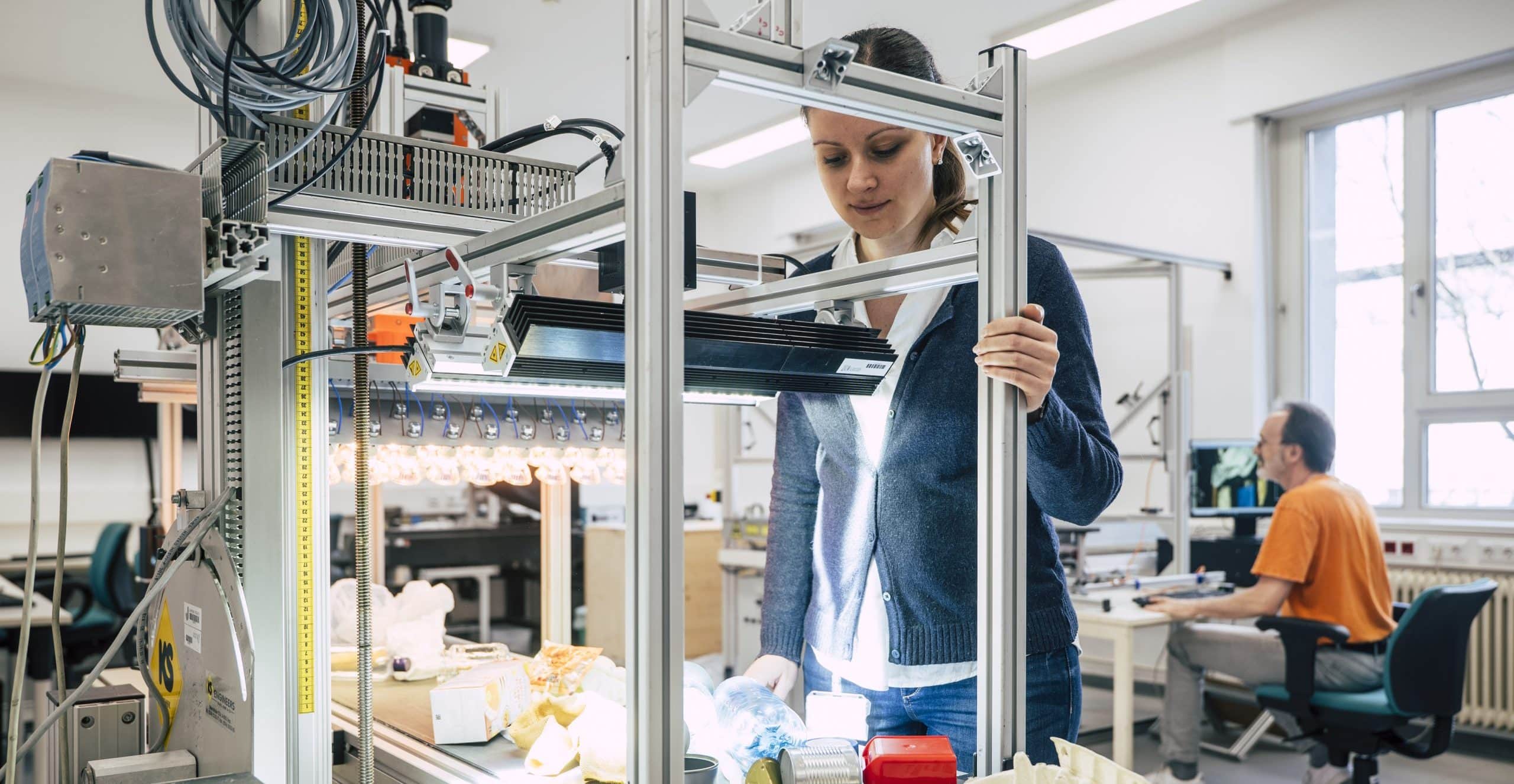 Bildverarbeitungslabor Foto: B. Bergmann