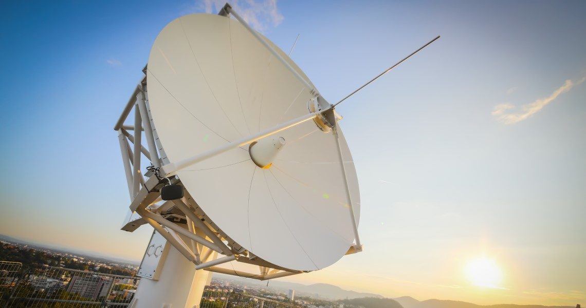 Satellitenbodenstation in Graz