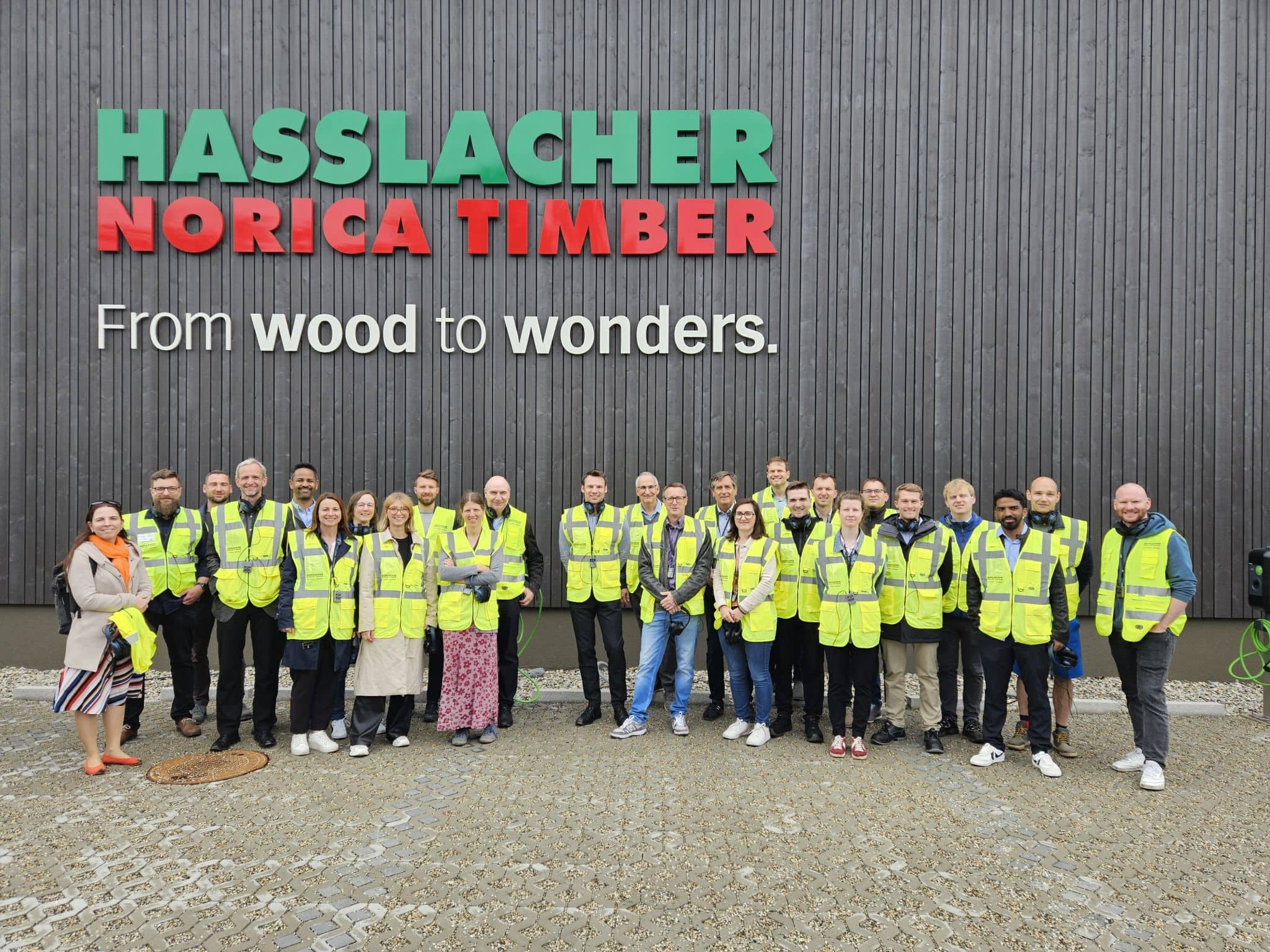 Konsortialtreffen, Werksbesichtigung-Hasslacher Foto: JOANNEUM RESEARCH