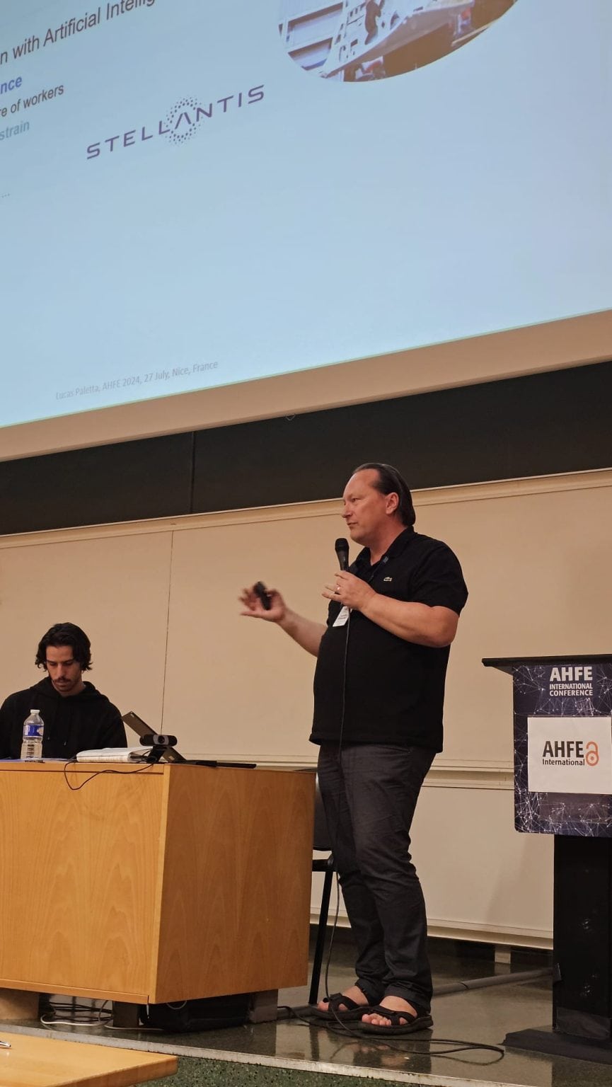 Lucas Paletta leitete als Chair den Conference Track Foto: JOANNEUM RESEARCH