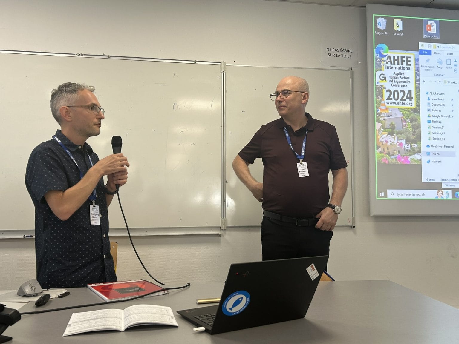 Wolfgang Weiss am Podium Foto: JOANNEUM RESEARCH