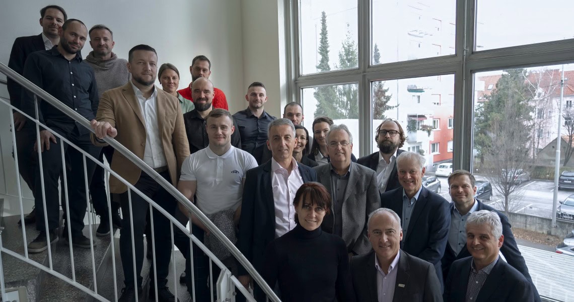 Slowakische und tschechische Vertreter*innen von Unternehmen und Forschungszentren zu Besuch bei JOANNEUM RESEARCH DIGITAL, Foto: JOANNEUM RESEARCH/Kubista