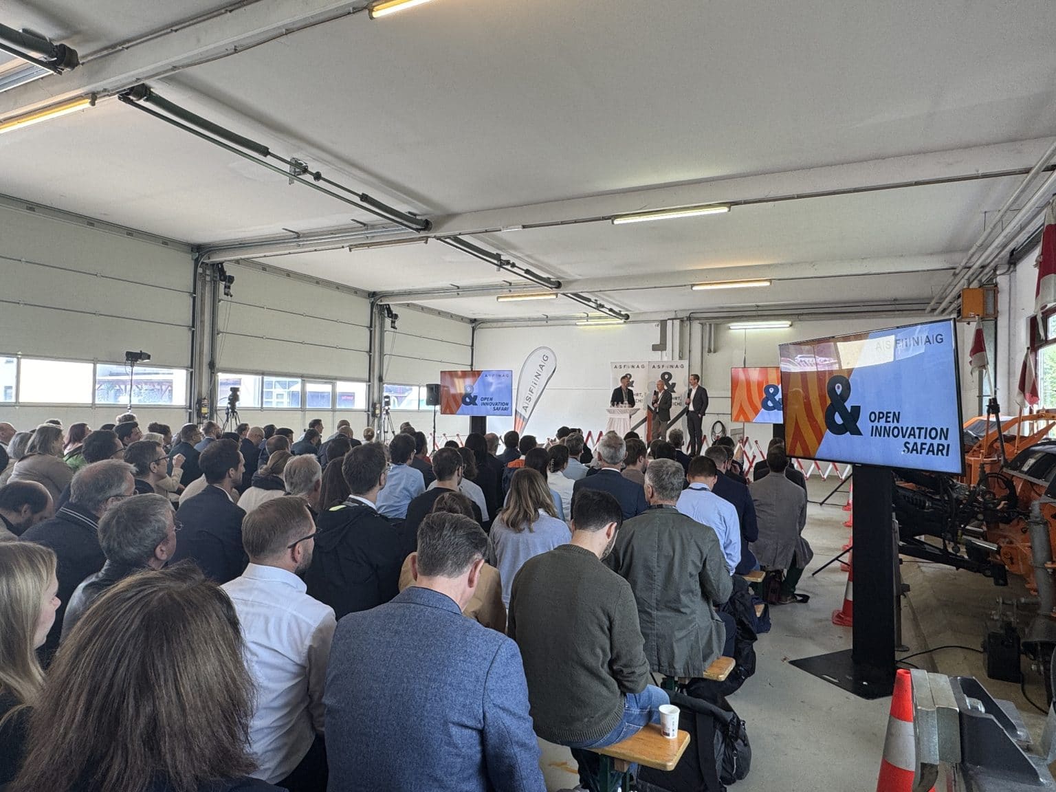 Around 400 participants accepted ASFINAG's invitation to its innovation safari Credit: JOANNEUM RESEARCH