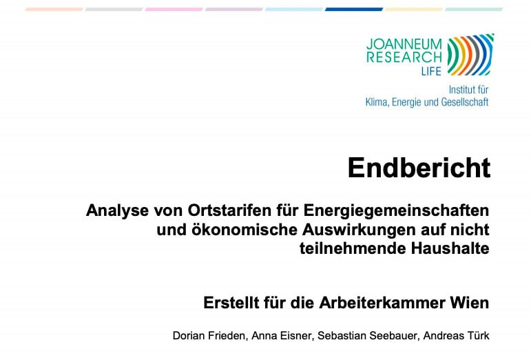 Endbericht Analyse von Ortstarifen