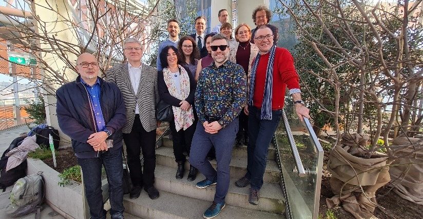 Gruppenfoto vom Besuch der Polnischen Delegation.