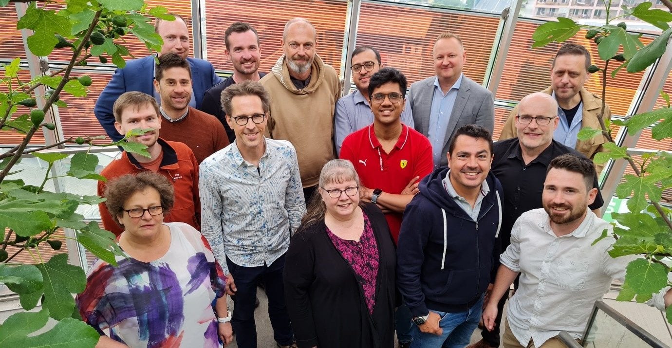 Gruppenfoto vom Kick-Off Meeting