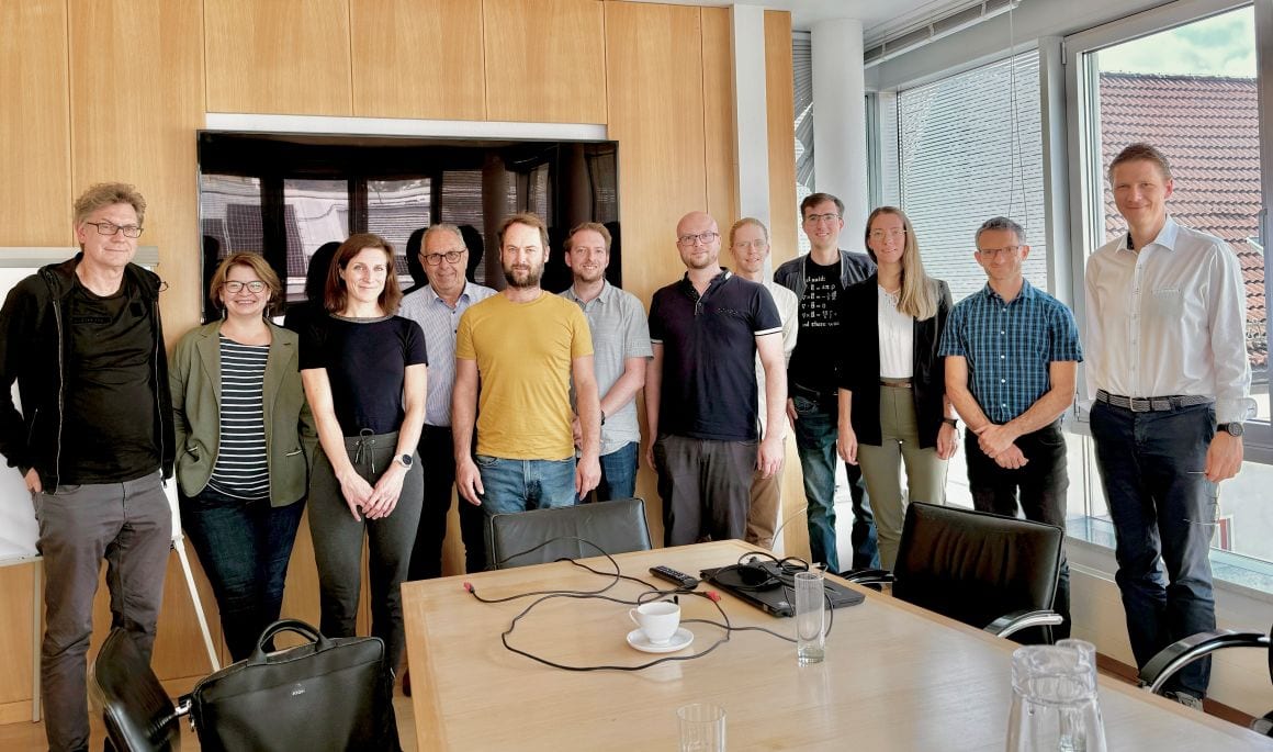 Gruppenfoto vom Kick-Off Meeting