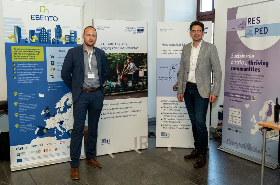 Clemens Mayer und Rüdiger Tinauer bei der MIA-Konferenz in Gleisdorf