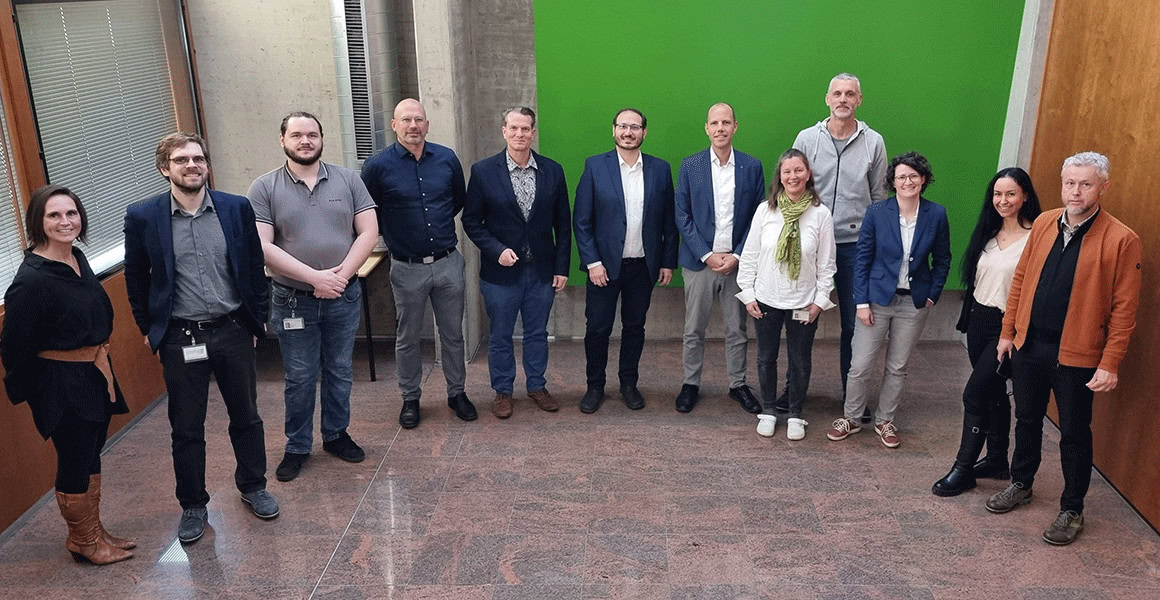Gruppenfoto vom Tag der offenen Tür