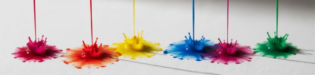 Innovative, covalently bonded pH indicator dyes for smart materials – visible in colour change, durable and versatile.