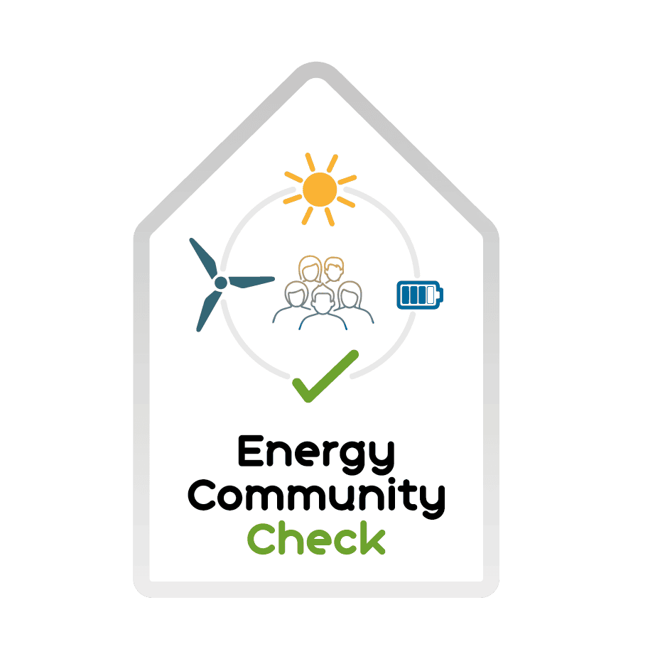 Energiegemeinschaften: Logo Energy Community Check