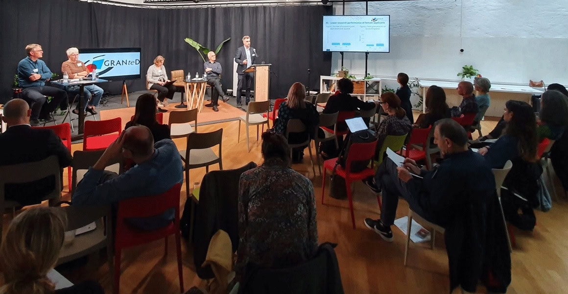 GRANteD-Stakeholder-konferenz: Vortragende und Zuhörer