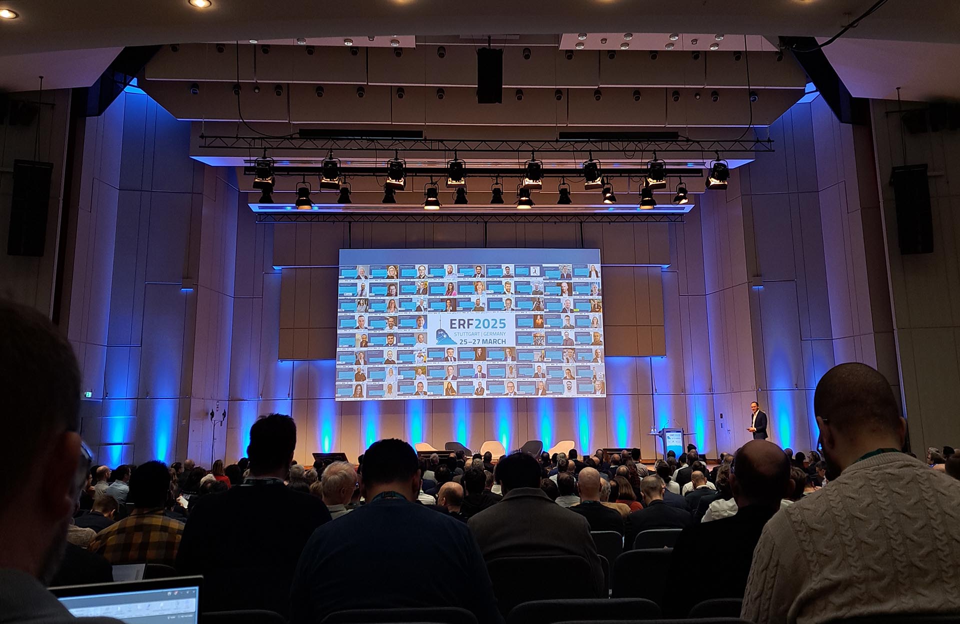 Eröffnung des European Robotics Forums 2025 in Stuttgart