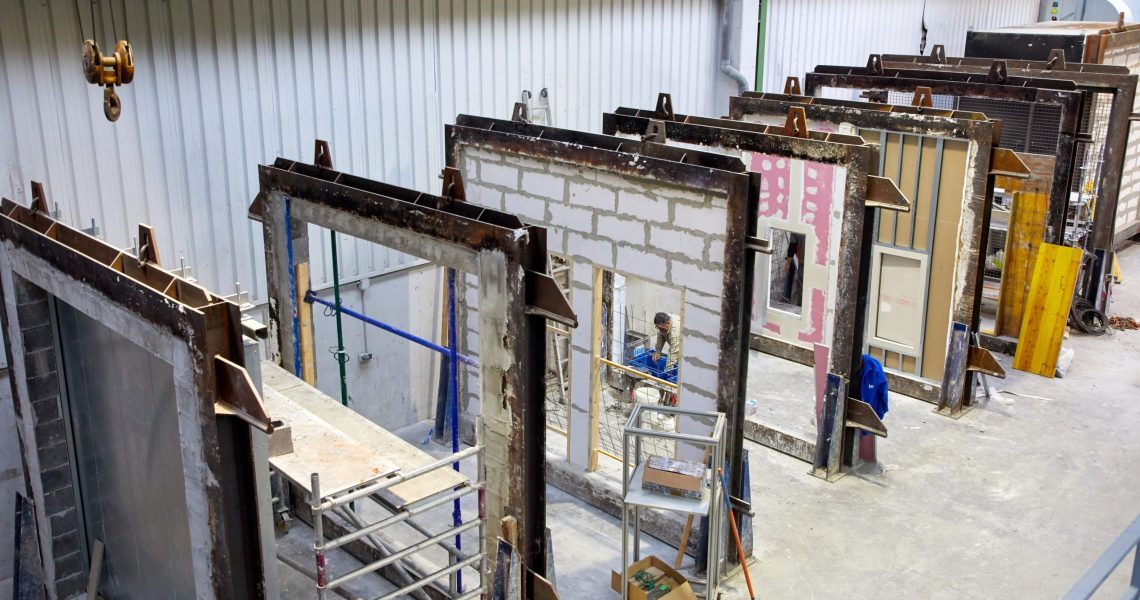 unterschiedliche Wände bei Tecnalia