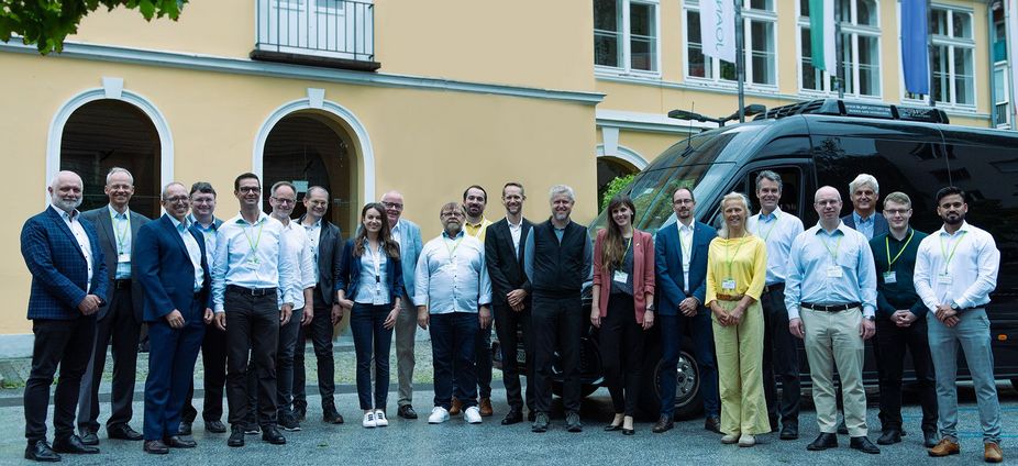 Gruppenfoto Delegation aus Sachsen