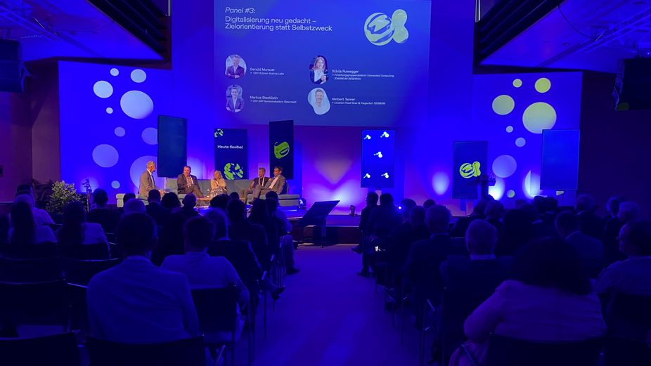 Podium beim 10. Zukunftstag SFG