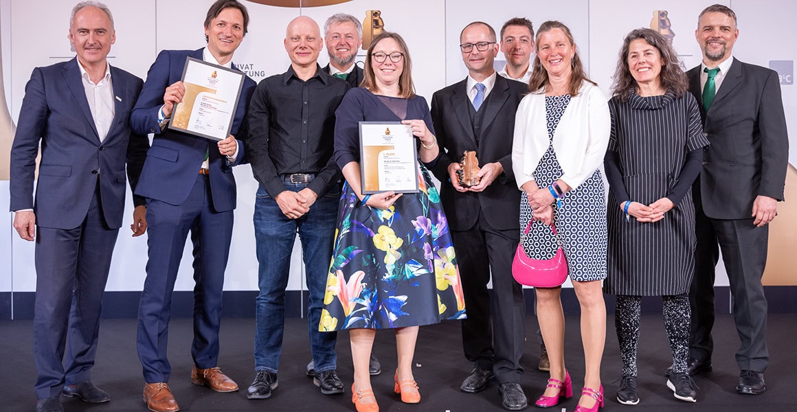 Gruppenfoto: Preisträger*innen der JOANNEUM RESEARCH