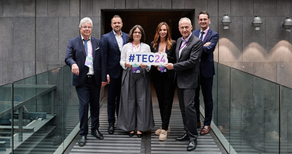 Gruppe der Vortragenden beim Circular Economy Workshop bei dem TEC24