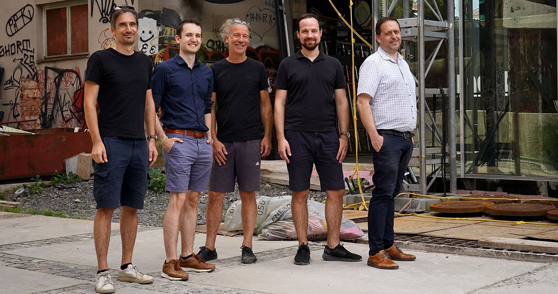 Gruppenbild im Taggerwerk