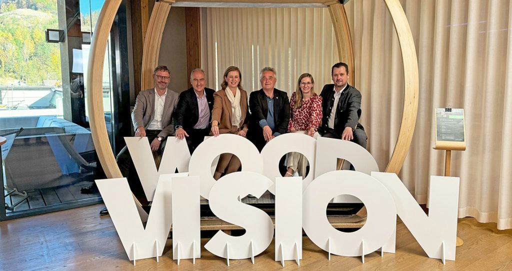 Holz hat Zukunft: Die Gruppe der Initiatoren des Wood Vision Lab