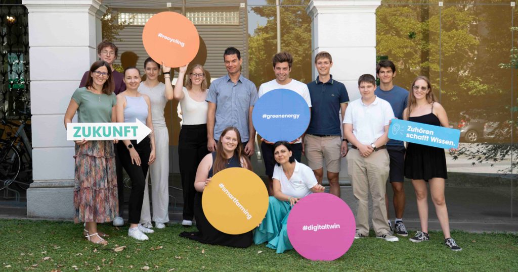 Ferialpraktikum: Die Praktikantinnen und Praktikanten wurden bei einem Welcome Day empfangen.