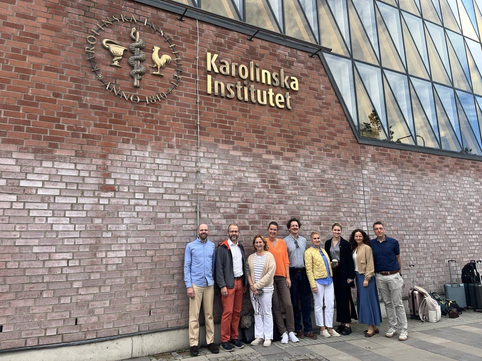 Besuch von Franz Feichtner und Stefan Hochwarter am Karolinska Institut in Stockholm, Foto: JOANNEUM RESEARCH/Stefan Hochwarter