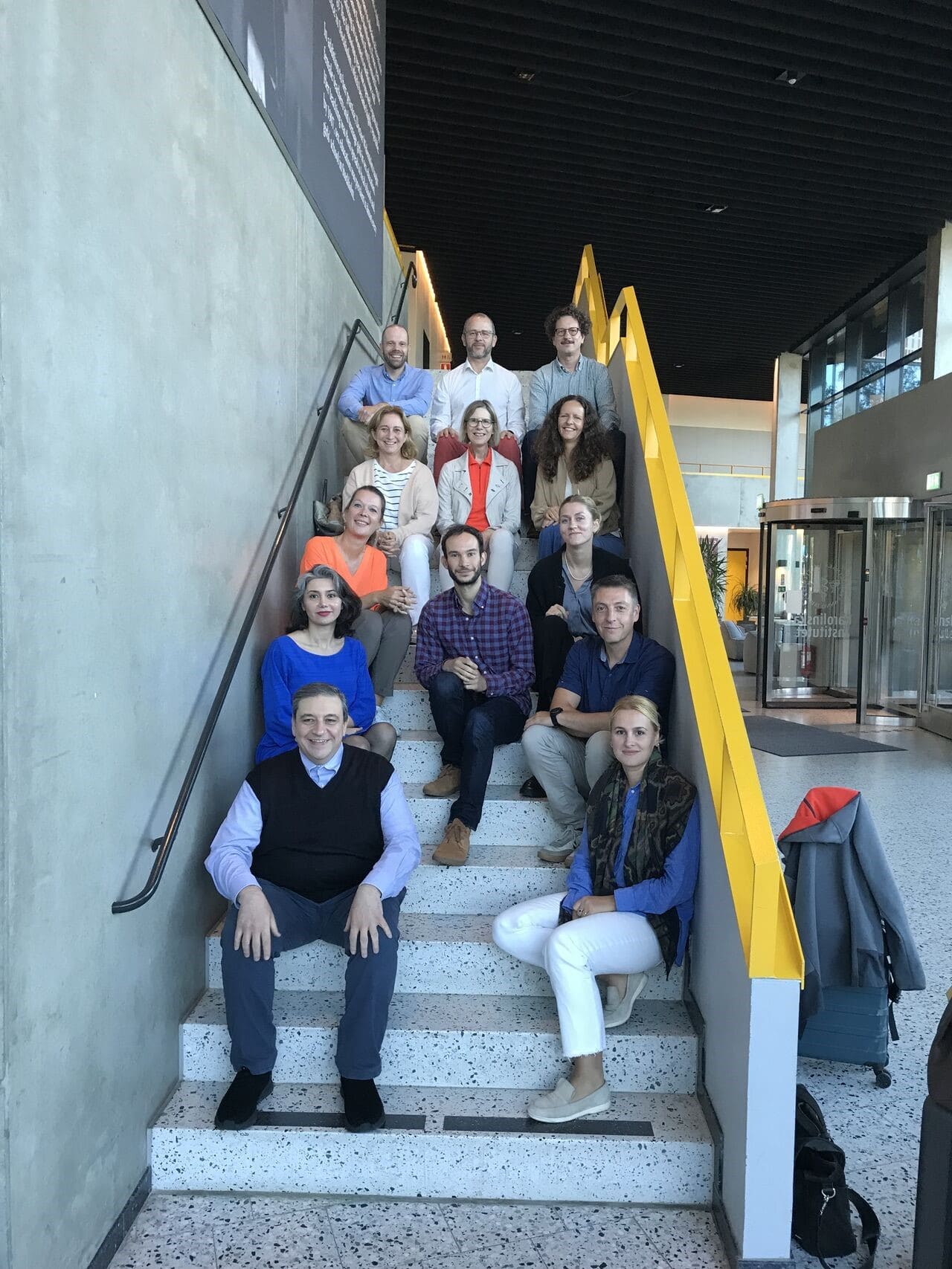 Besuch von Franz Feichtner und Stefan Hochwarter am Karolinska Institut in Stockholm, Foto: JOANNEUM RESEARCH/Stefan Hochwarter