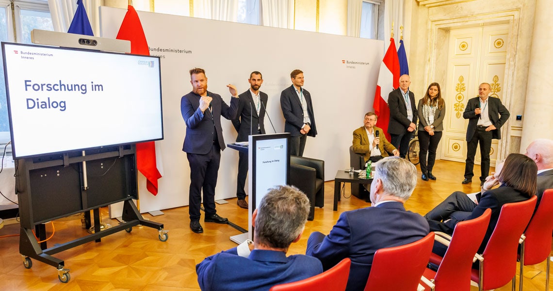 Forschung im Dialog: Joanneum Research beim BMI