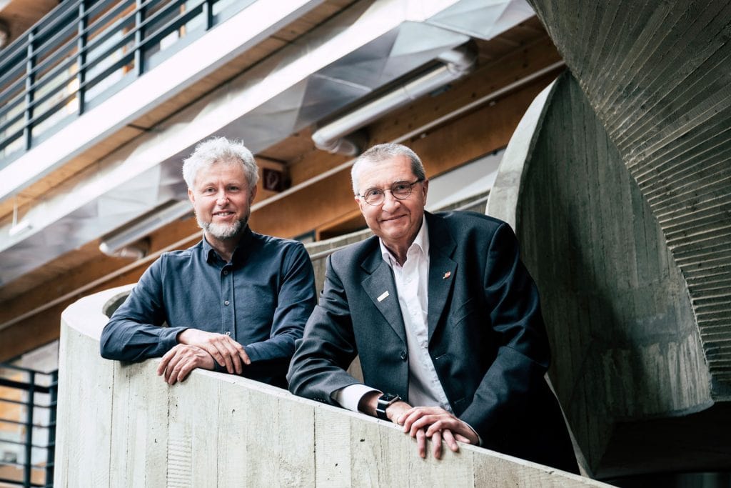 Ulrich Trog und Daniele Cozzi, Koordinatoren des Geschäftsfelds Produktion und Fertigung