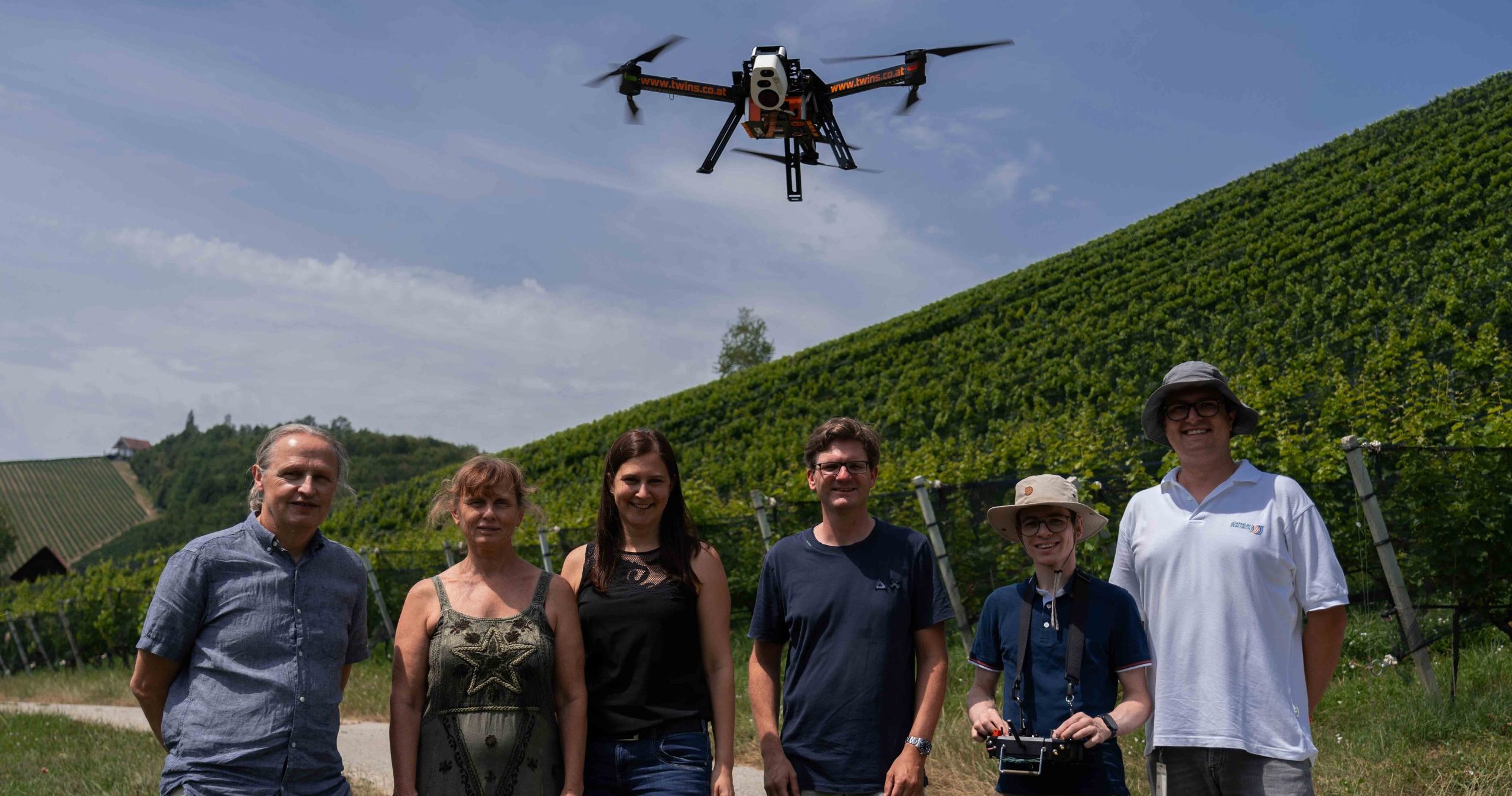 Früherkennung gegen Krankheiten im Weinbau, Joanneum Research