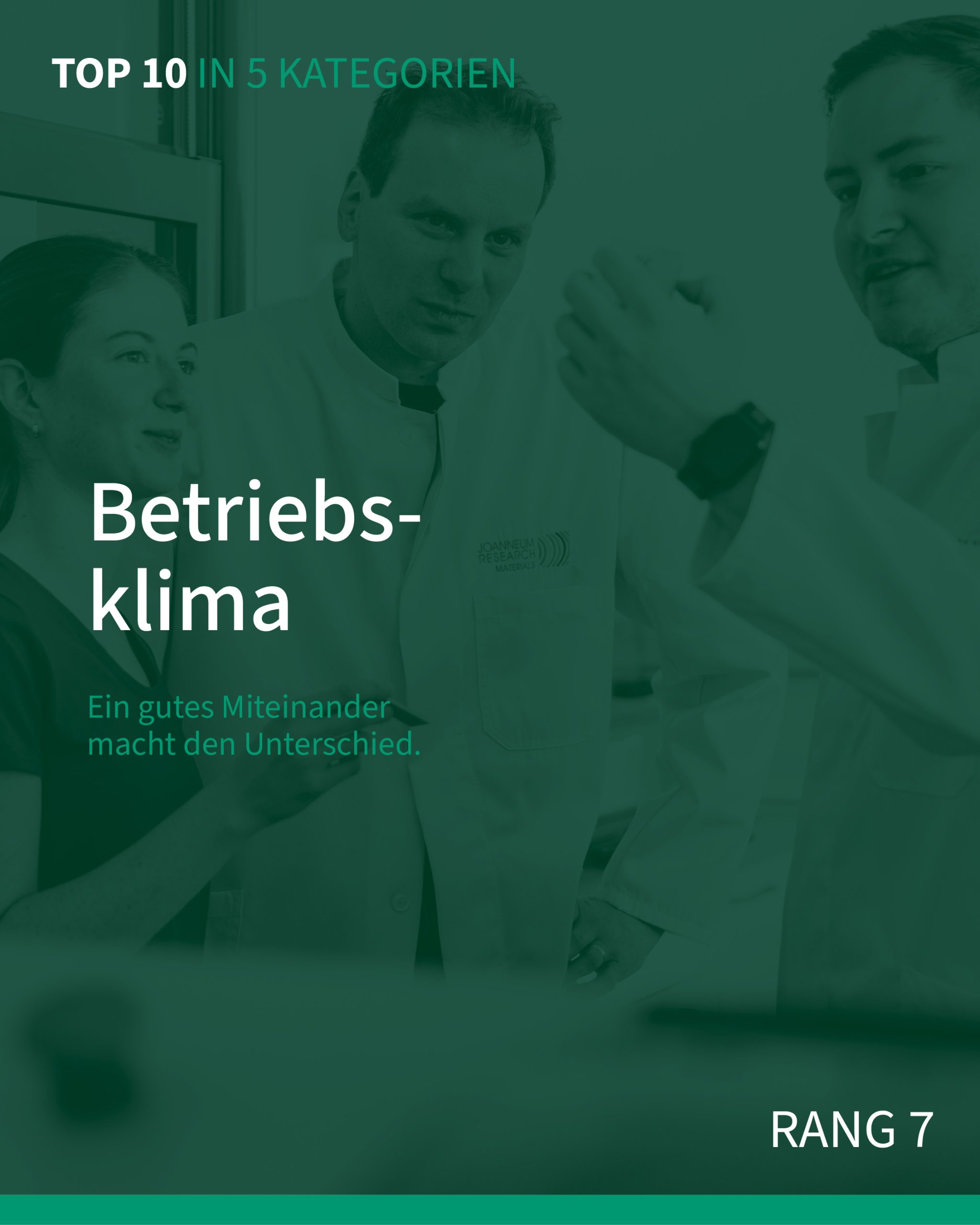 Joanneum Research ist eines der besten Unternehmen der Steiermark
