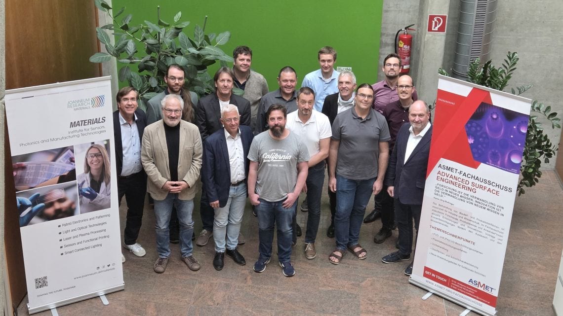 Gastgeber, Vortragende und Teilnehmer des ASMET-Fachausschuss, credit: JOANNEUM RESEARCH, Reithofer